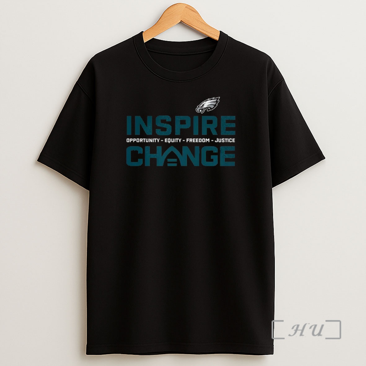 Officials Philadelphia Eagles Inspire Change Equity Justice Change Shirt Sweatshirt Tee