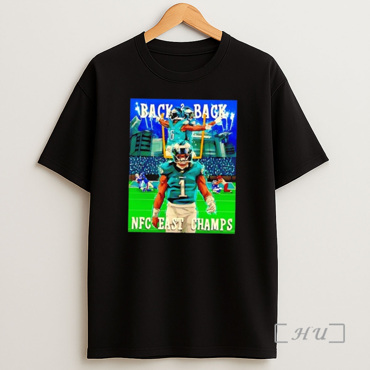 Officials Philadelphia Eagles Back 2 Back Nfc East Champs 2025 Vintage Shirt Sweatshirt Tee
