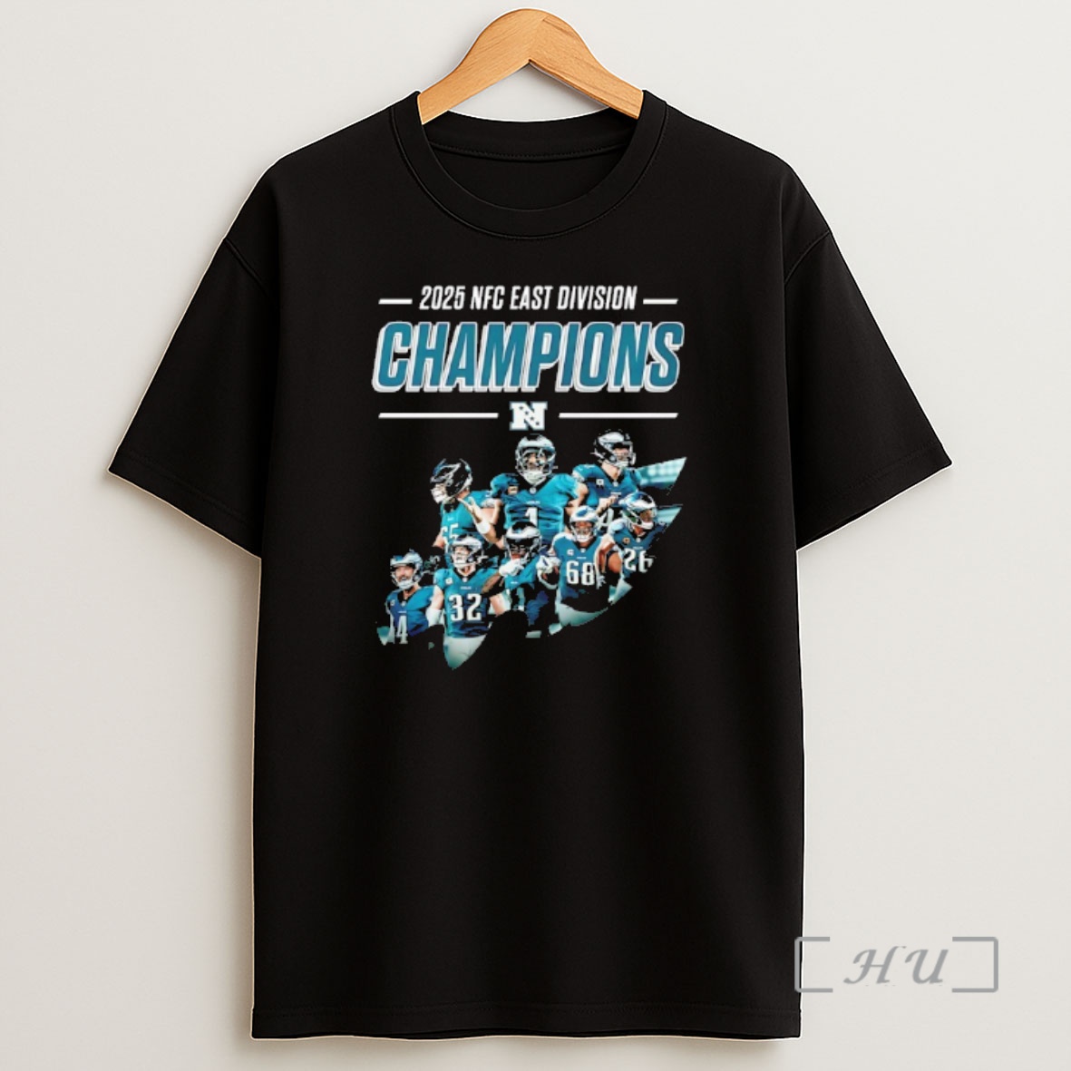 Officials Philadelphia Eagles Back To Back 2025 Nfc East Champions Shirt Sweatshirt Tee