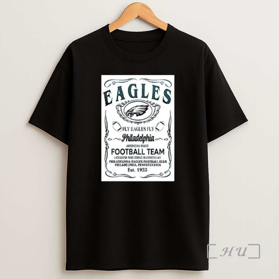 Officials Philadelphia Eagles Bird Gang Fly Eagles Fly Est 1933 Mascot Double Sided Graphic Shirt Sweatshirt Tee
