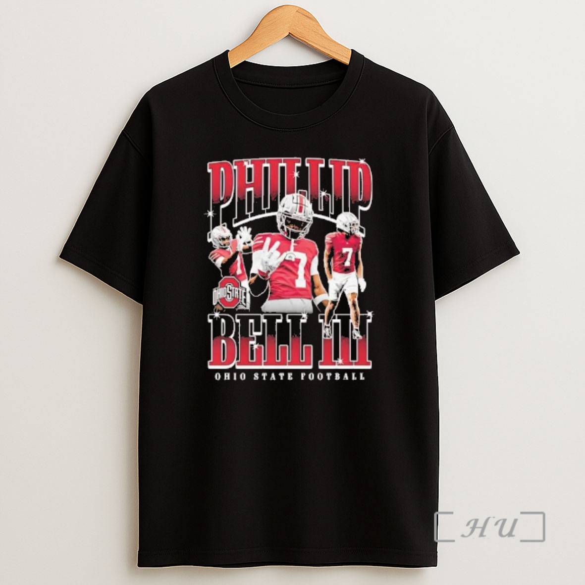 Officials Phillip Bell Picture Collage Ohio State Buckeyes Shirt Sweatshirt Tee