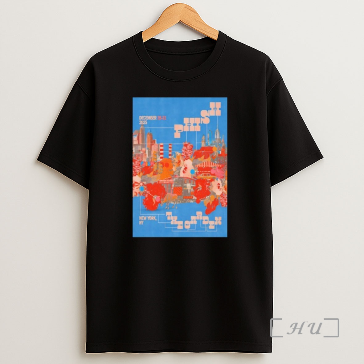 Officials Phish Msg New York Tour On Dec 28 31 2025 Shirt Sweatshirt Tee