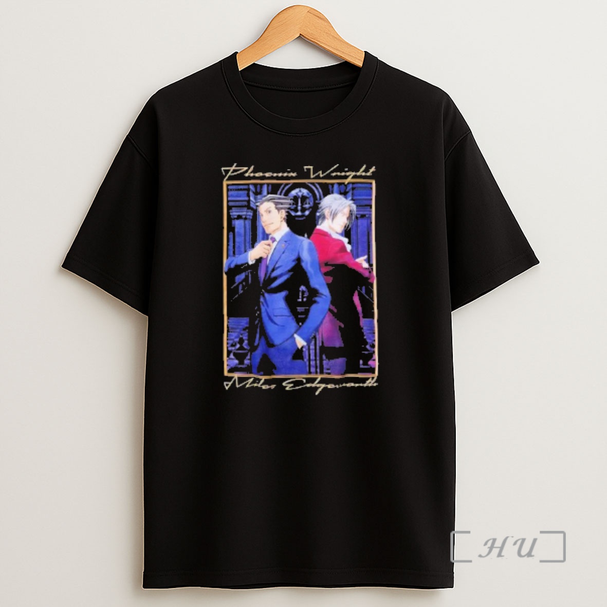 Officials Phoenix Wright Ace Attorney Phoenix And Miles Shirt Sweatshirt Tee