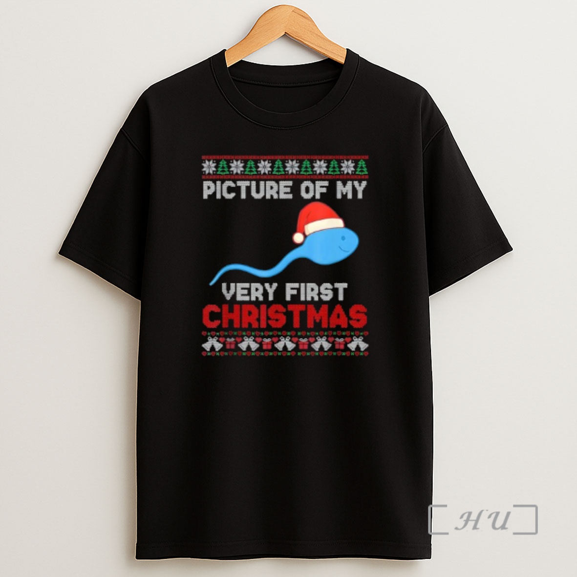 Officials Picture Of My Very First Christmas Joke Funny Xmas Shirt Sweatshirt Tee