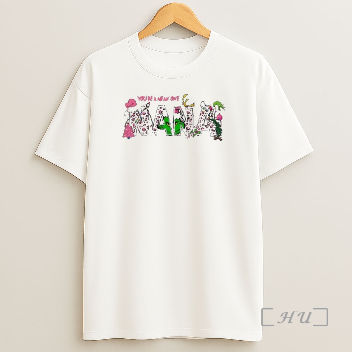 Officials Pink Christmas Mean One Nana Grinch Mama Premium Shirt Sweatshirt Tee