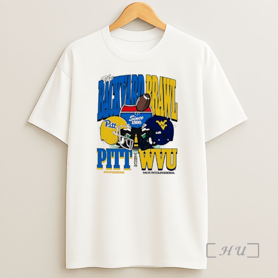 Officials Pitt Panthers Vs Wvu The Backyard Brawl 2025 Helmets Premium Shirt Sweatshirt Tee