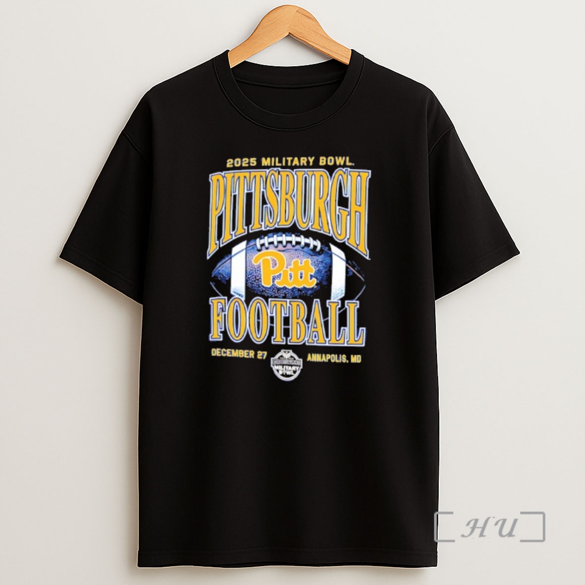 Officials Pittsburgh Football 2025 Military Bowl Shirt Sweatshirt Tee