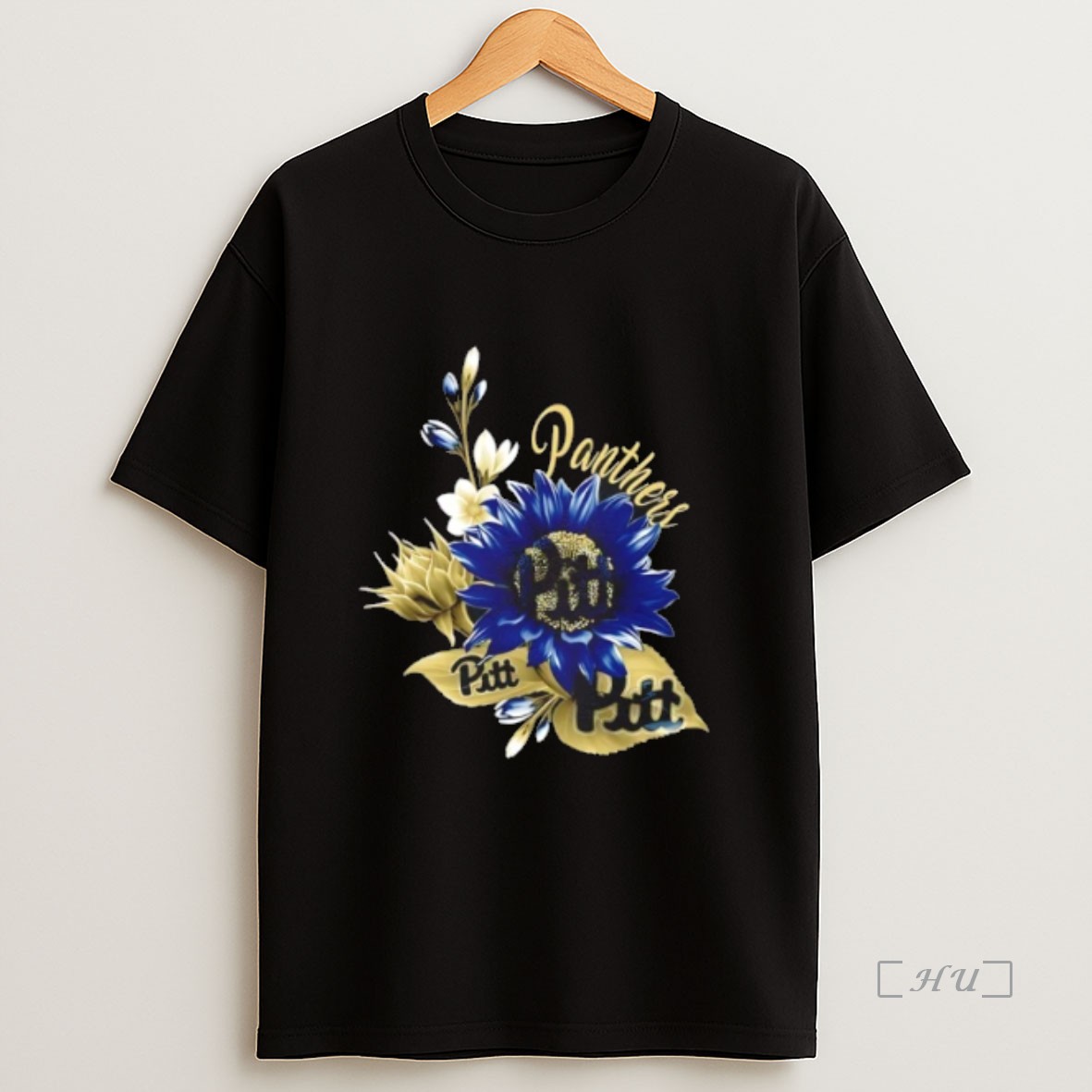 Officials Pittsburgh Panthers Football X Sunflower Floral Premium Shirt Sweatshirt Tee