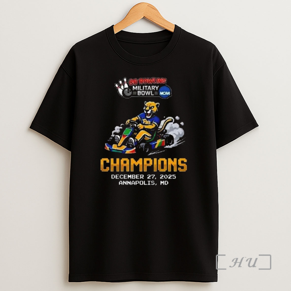 Officials Pittsburgh Panthers Go Bowling Military Bowl Champions Memorial Stadium Annapolis Maryland On December 27 2025 Mario Kart Shirt Sweatshirt Tee