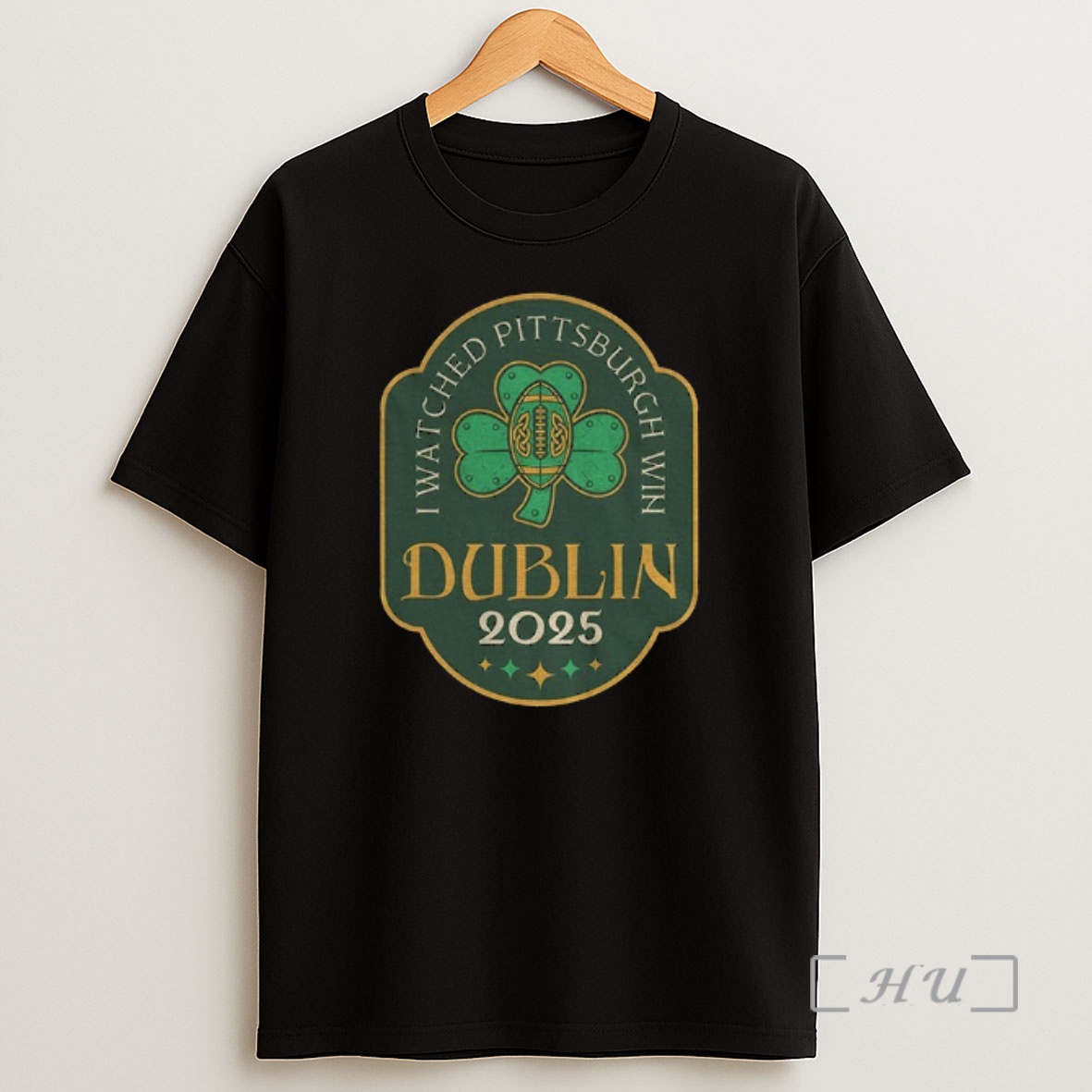 Officials Pittsburgh Steelers Football I Watched Pittsburgh Win Dublin 2025 Shirt Sweatshirt Tee