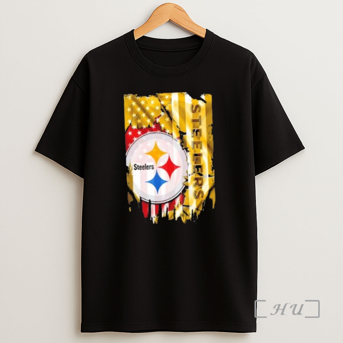 Officials Pittsburgh Steelers Football X American Flag Shirt Sweatshirt Tee
