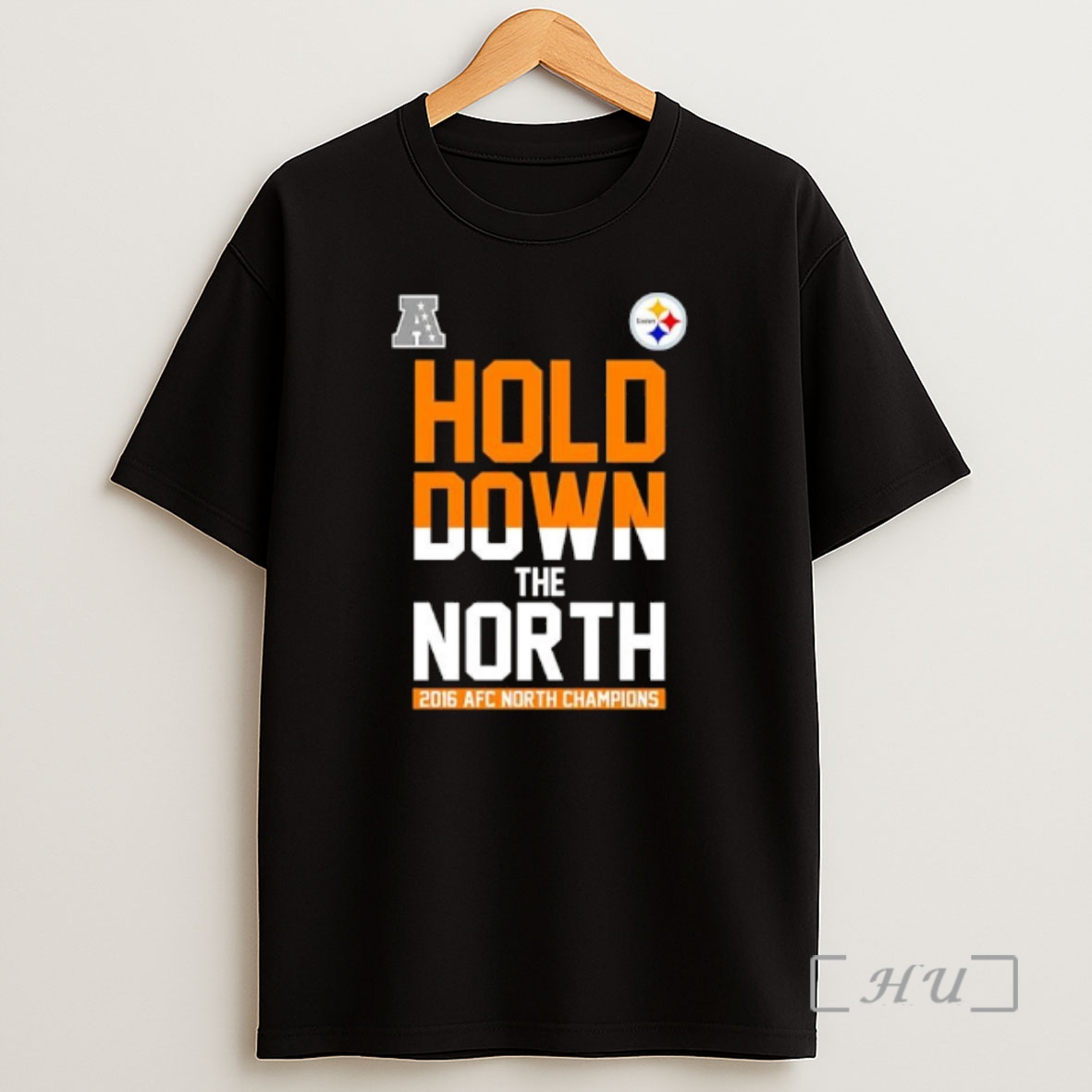Officials Pittsburgh Steelers Hold Down The North 2016 Afc North Champions Shirt Sweatshirt Tee