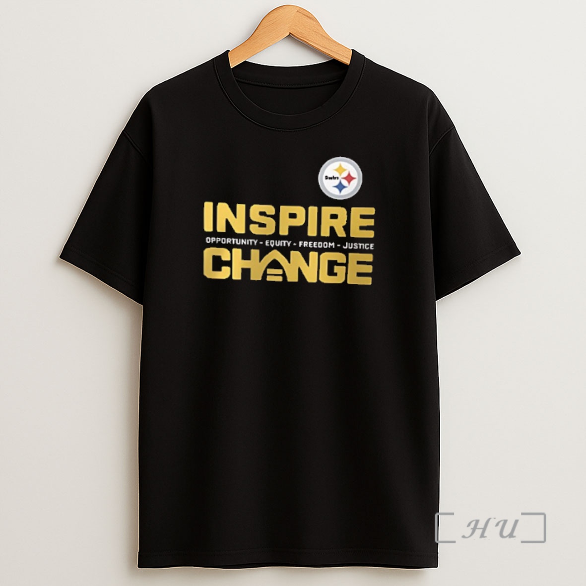 Officials Pittsburgh Steelers Inspire Change Steelers Opportunity Equity Freedom Justice 2 Sided Shirt Sweatshirt Tee