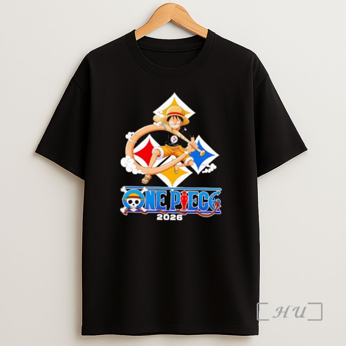 Officials Pittsburgh Steelers One Piece 2026 Luffy Shirt Sweatshirt Tee