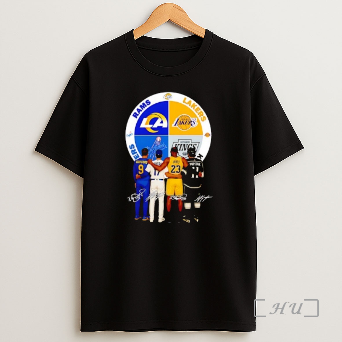 Officials Players Of Teams Los Angeles Rams Los Angeles Lakers Los Angeles Kings Los Angeles Dodgers Shirt Sweatshirt Tee