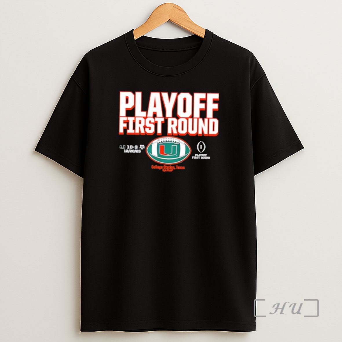 Officials Playoff First Round Miami Hurricanes College Football Playoff 2025 Shirt Sweatshirt Tee