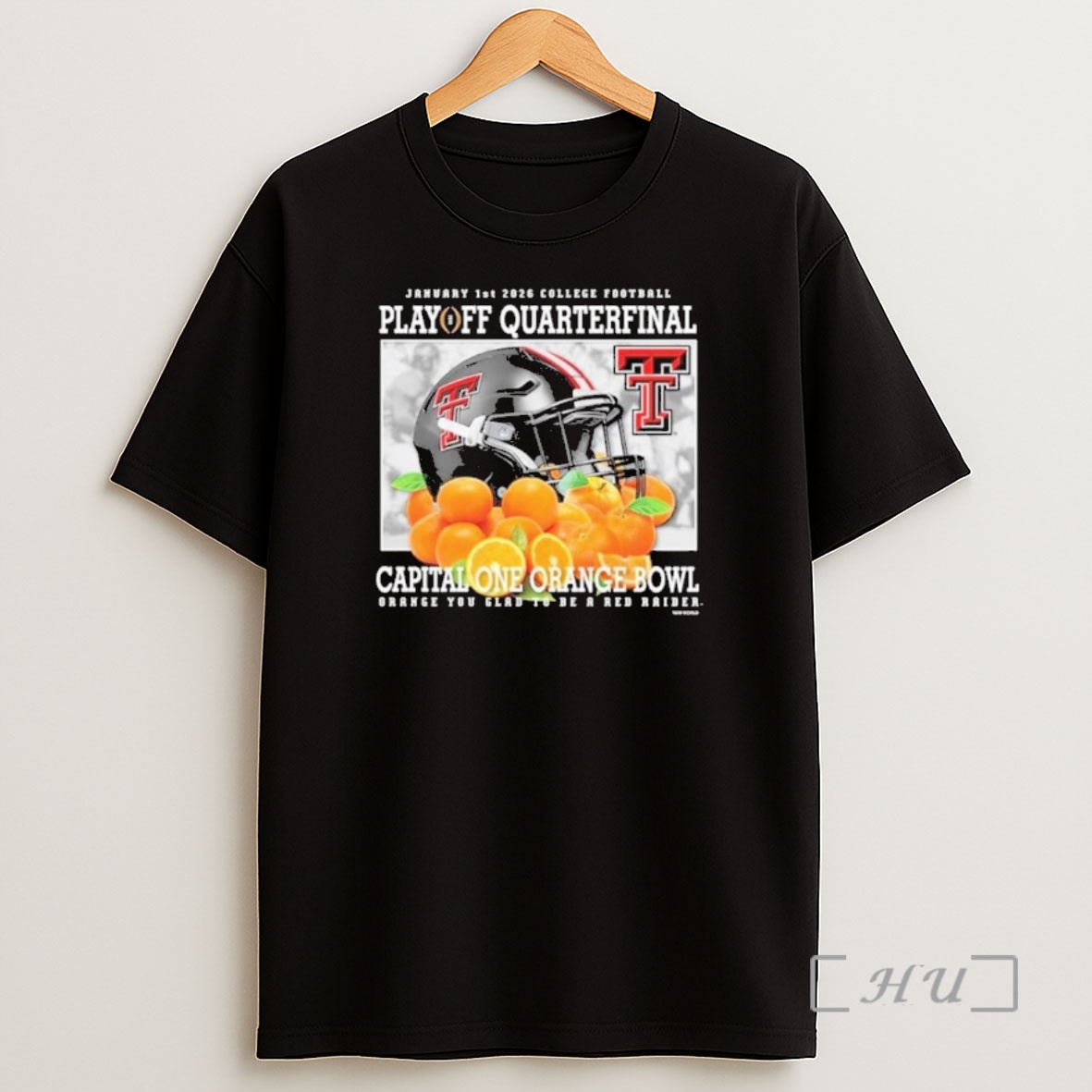 Officials Playoff Quarterfinal Capital One Orange Bowl You Glad To Be A Red Raider Shirt Sweatshirt Tee