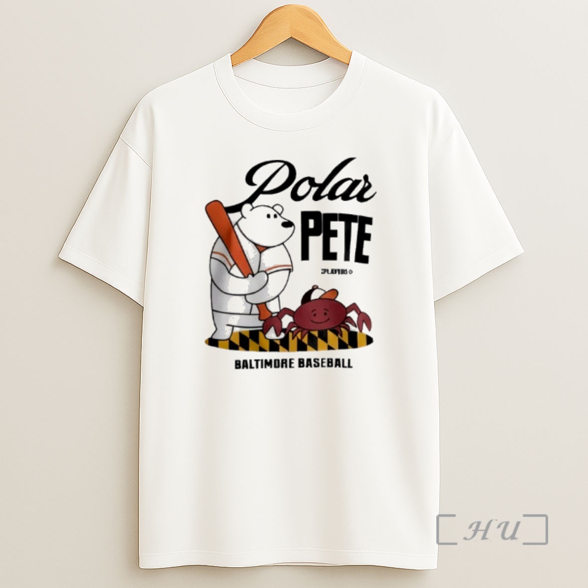 Officials Polar Pete Players Baltimore Baseball Shirt Sweatshirt Tee