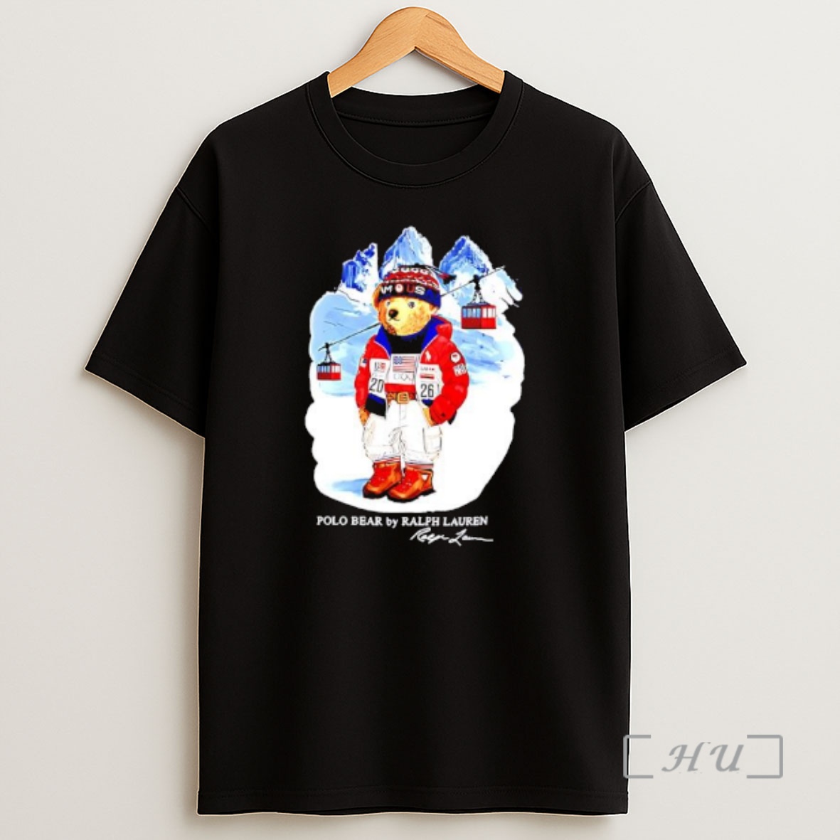 Officials Polo Ralph Lauren Team Usa Polo Bear Ice Premium Shirt Sweatshirt Tee