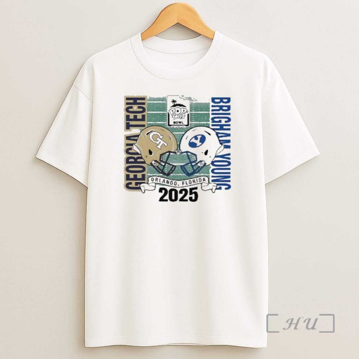 Officials Pop Tart Bowl Georgia Tech Brigham Young Orlando Florida 2025 Shirt Sweatshirt Tee