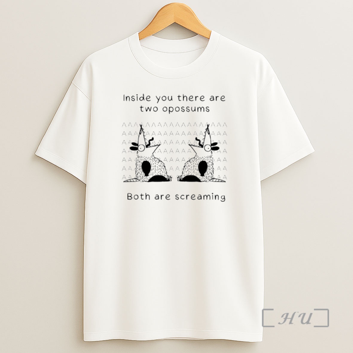 Officials Possums Inside You There Are Two Opossums Both Are Screaming Shirt Sweatshirt Tee