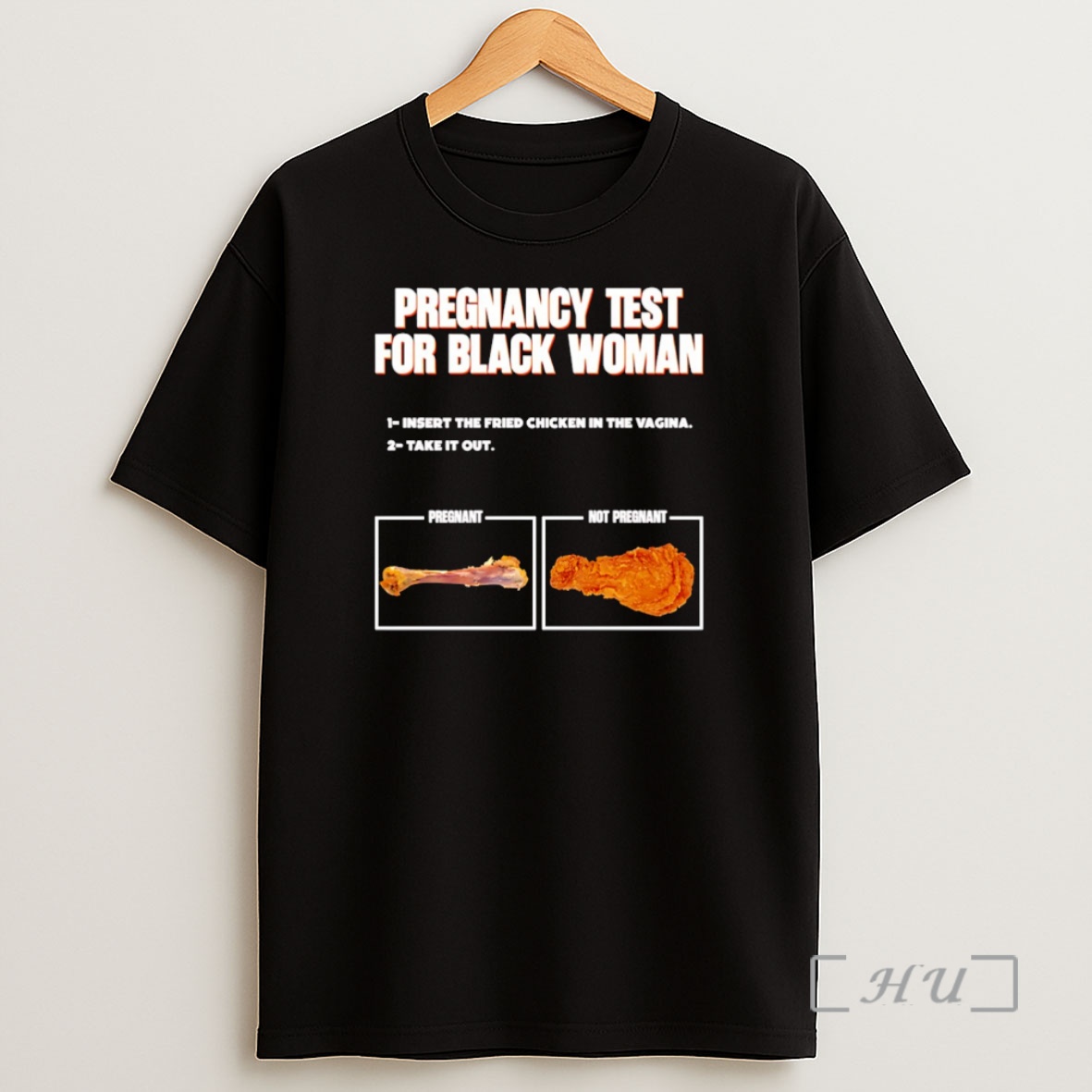 Officials Pregnancy Test For Black Woman Christmas Shirt Sweatshirt Tee