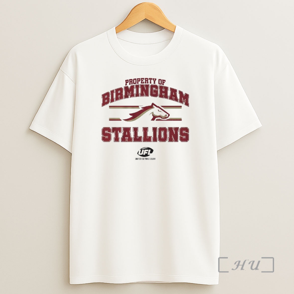 Officials Property Of Birmingham Stallions 2025 Ufl Shirt Sweatshirt Tee