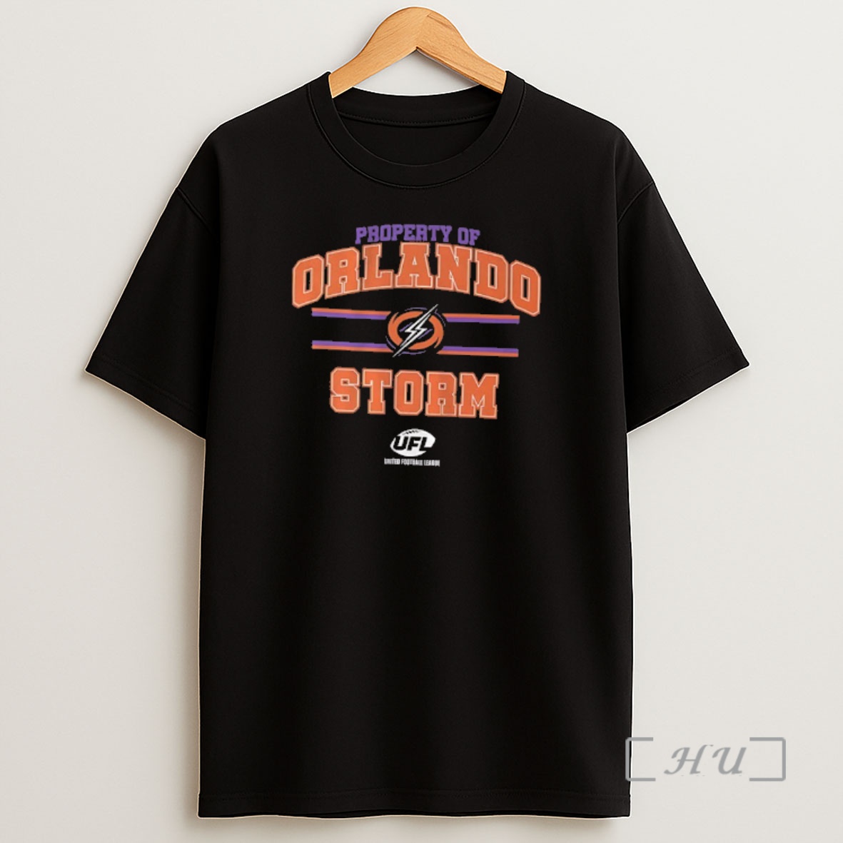 Officials Property Of Orlando Storm 2025 Ufl 2 Sided Shirt Sweatshirt Tee