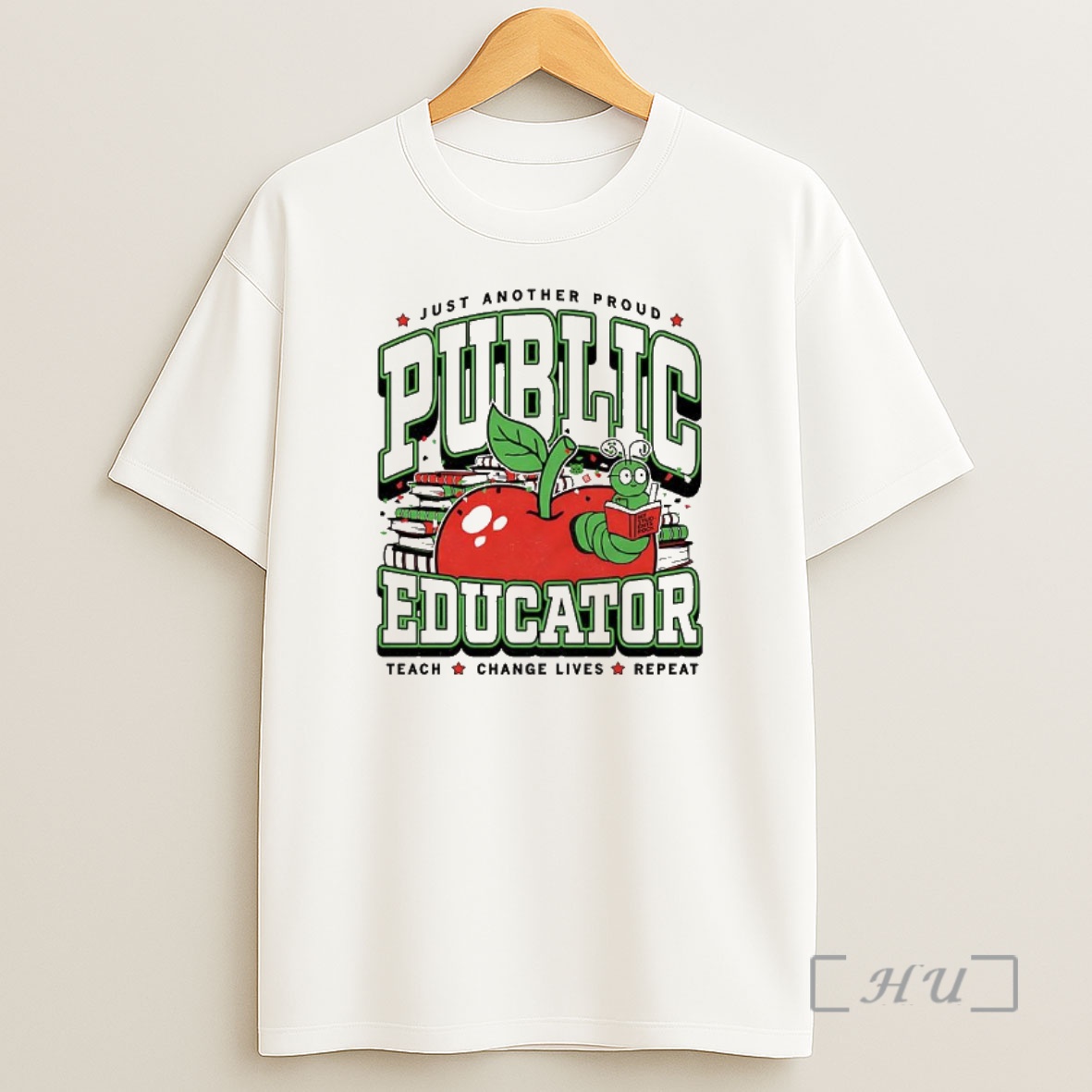 Officials Public Educator Just Another Proud Teacher Change Lives Repeat Knowledge Worm Premium Shirt Sweatshirt Tee