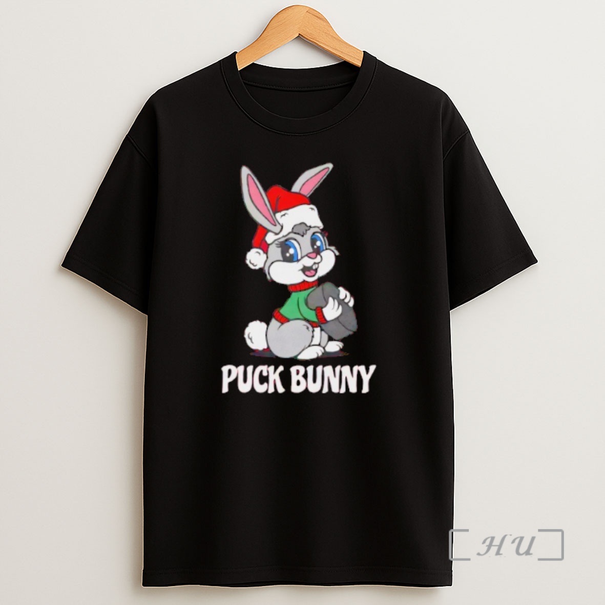 Officials Puck Bunny Christmas Shirt Sweatshirt Tee