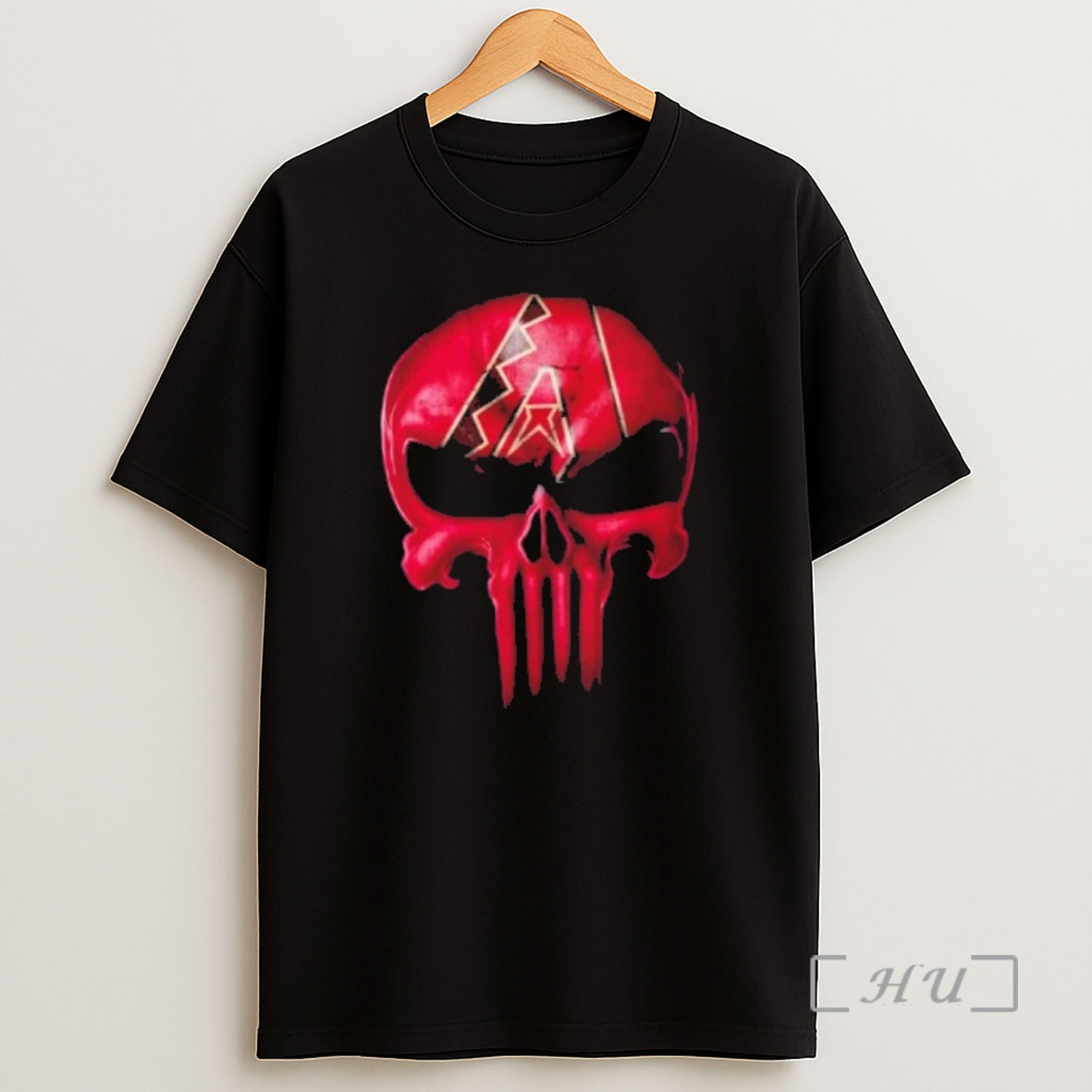 Officials Punisher Skull X Arizona Diamondbacks Baseball Logo Shirt Sweatshirt Tee