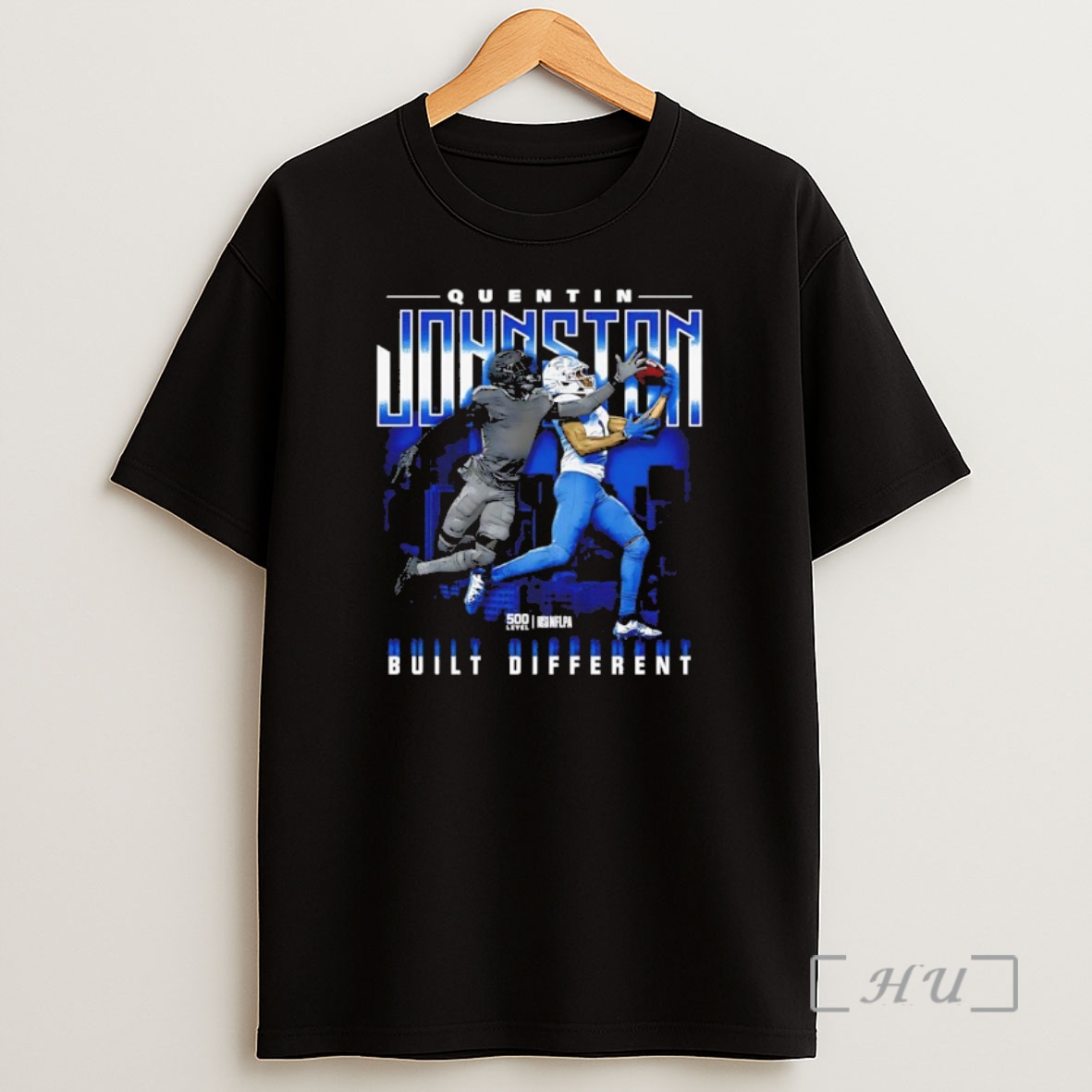 Officials Quentin Johnston Los Angeles Chargers Nfl Built Different Skyline Shirt Sweatshirt Tee