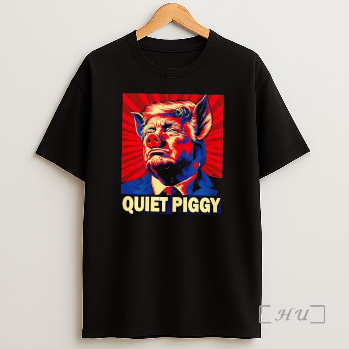 Officials Quiet Piggy Trump Retro Meme Premium Shirt Sweatshirt Tee