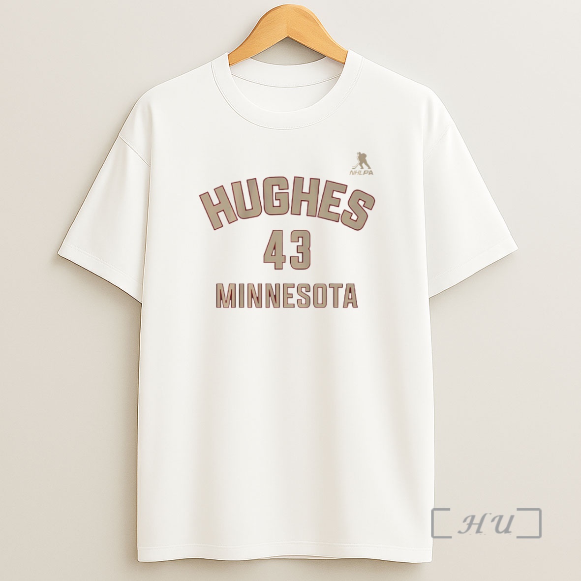 Officials Quinn Hughes 43 Minnesota Wild Hockey Name And Number Circle Shirt Sweatshirt Tee