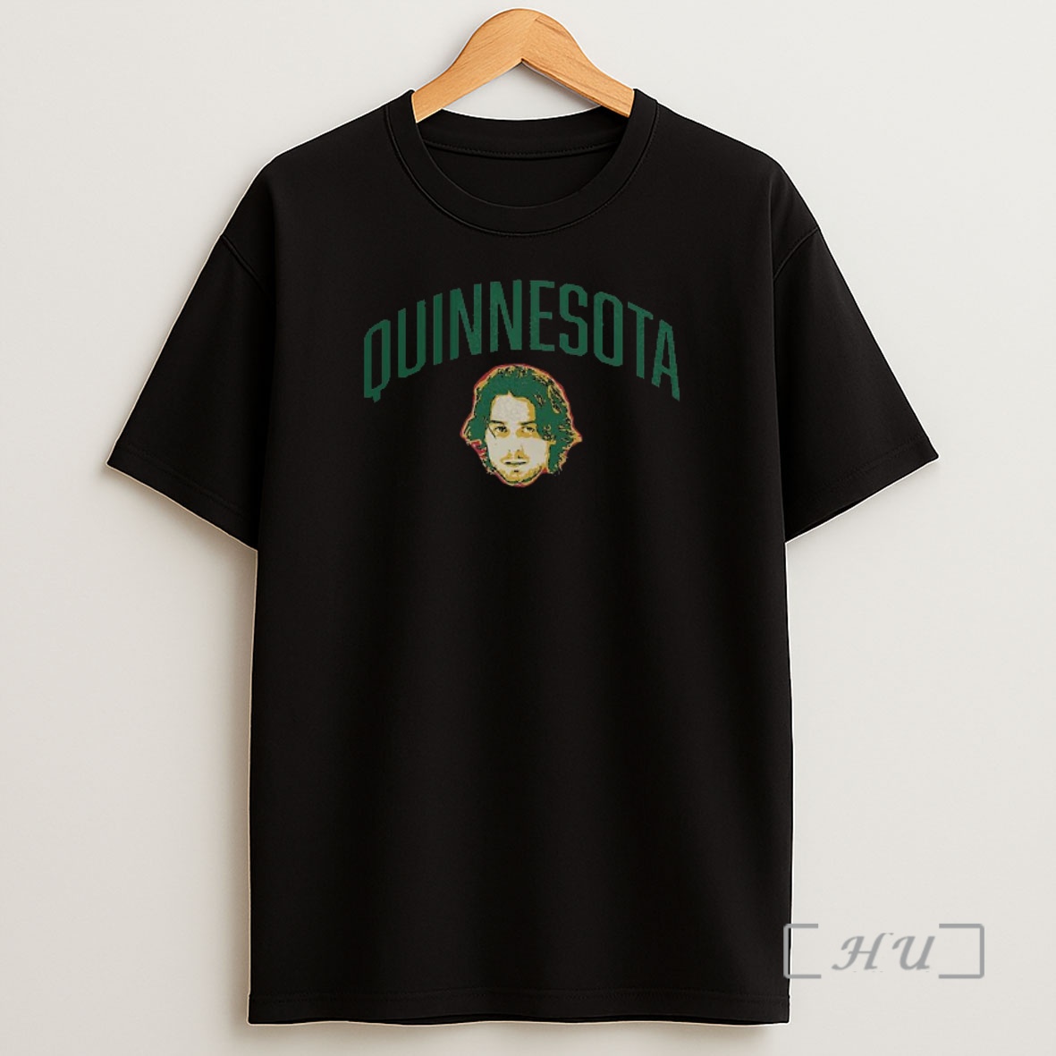 Officials Quinn Hughes Minnesota Wild Nhl Quinnesota Curved Face Shirt Sweatshirt Tee