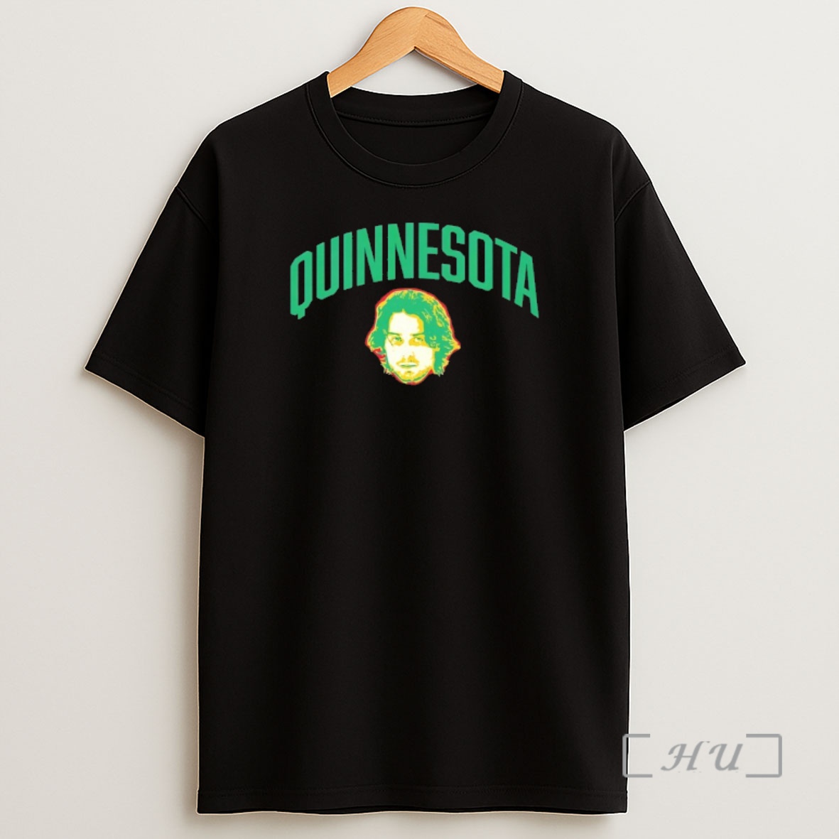 Officials Quinn Hughes Minnesota Wild Quinnesota Big Head Shirt Sweatshirt Tee
