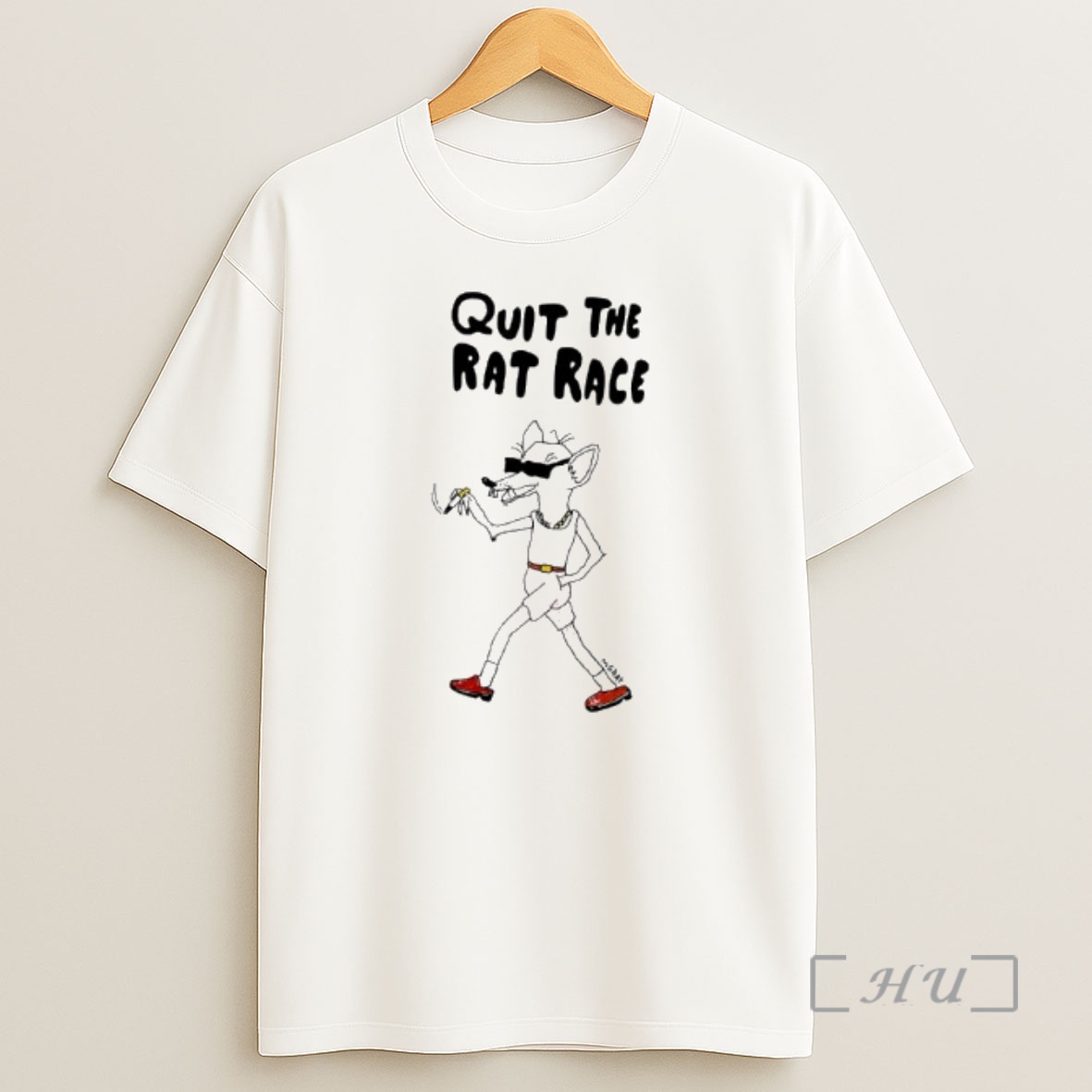 Officials Quit The Rat Race Graphic Shirt Sweatshirt Tee