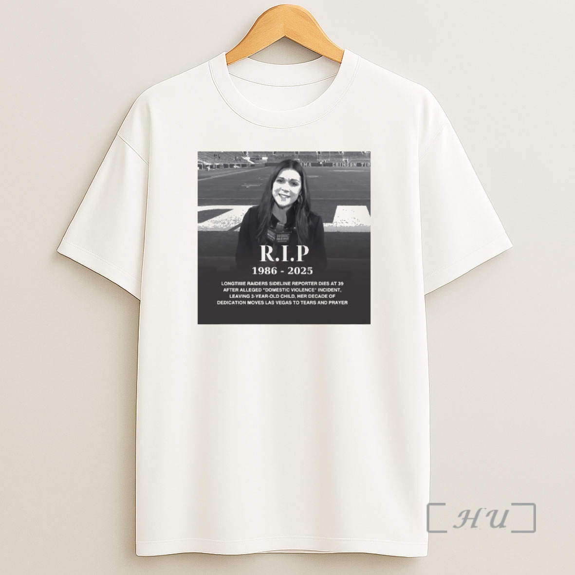Officials Rip 1986 2025 Longtime Raiders Sideline Reporter Dies At 39 After Alleged Domestic Violence Incident Shirt Sweatshirt Tee