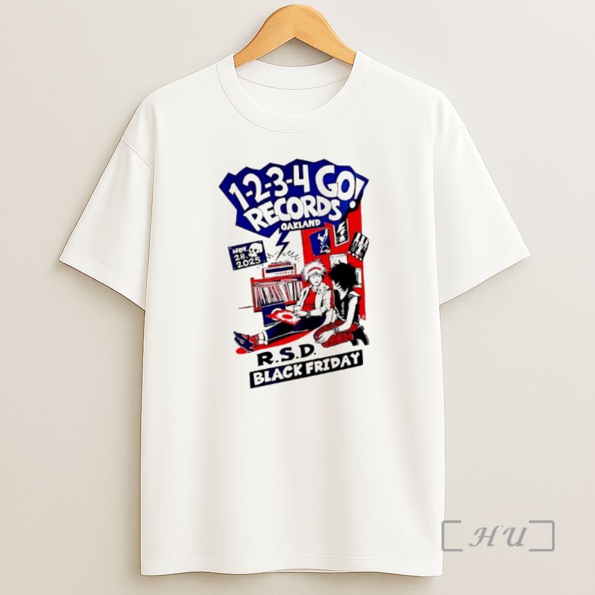 Officials Rsd Black Friday 1 2 3 4 Go Records November 28th 2025 Oakland Premium Shirt Sweatshirt Tee