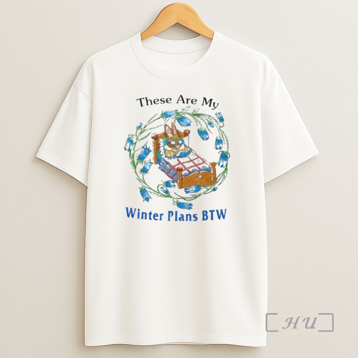 Officials Rabbit These Are My Winter Plans Btw Shirt Sweatshirt Tee