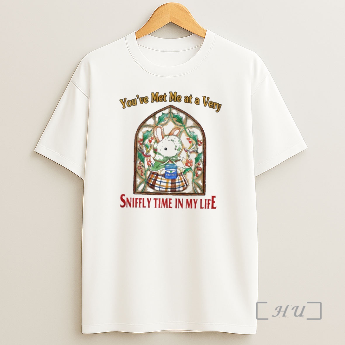 Officials Rabbit Youve Met Me At A Very Sniffly Time In My Life Shirt Sweatshirt Tee
