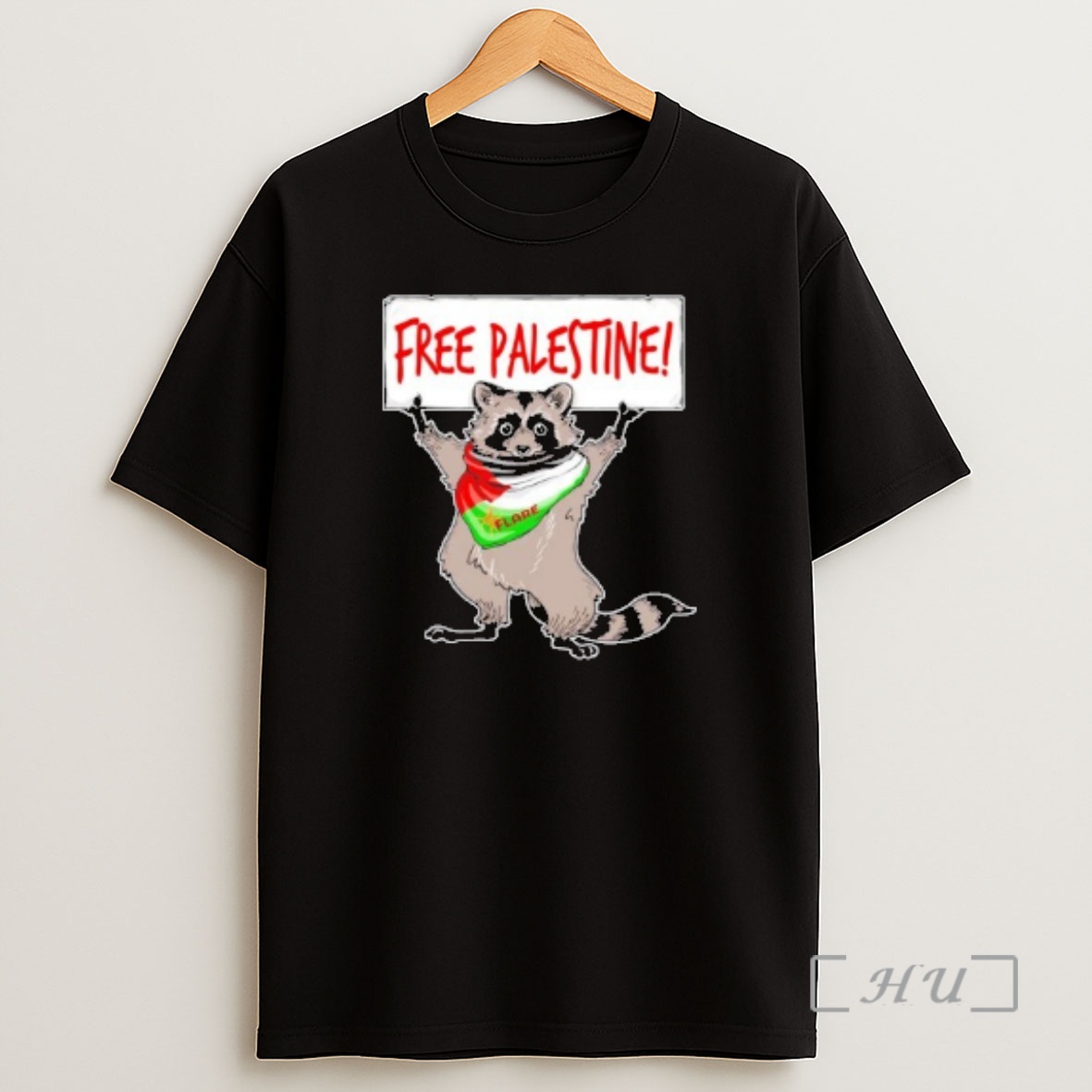Officials Raccoon Free Palestine Premium Shirt Sweatshirt Tee