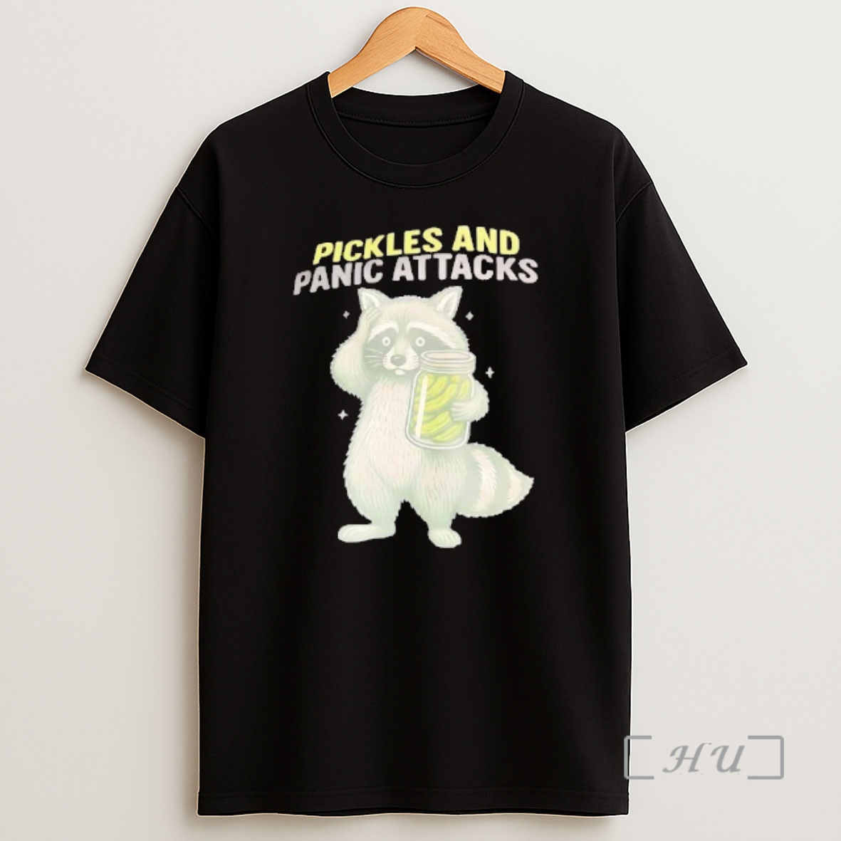 Officials Raccoon Pickles And Panic Attacks Shirt Sweatshirt Tee