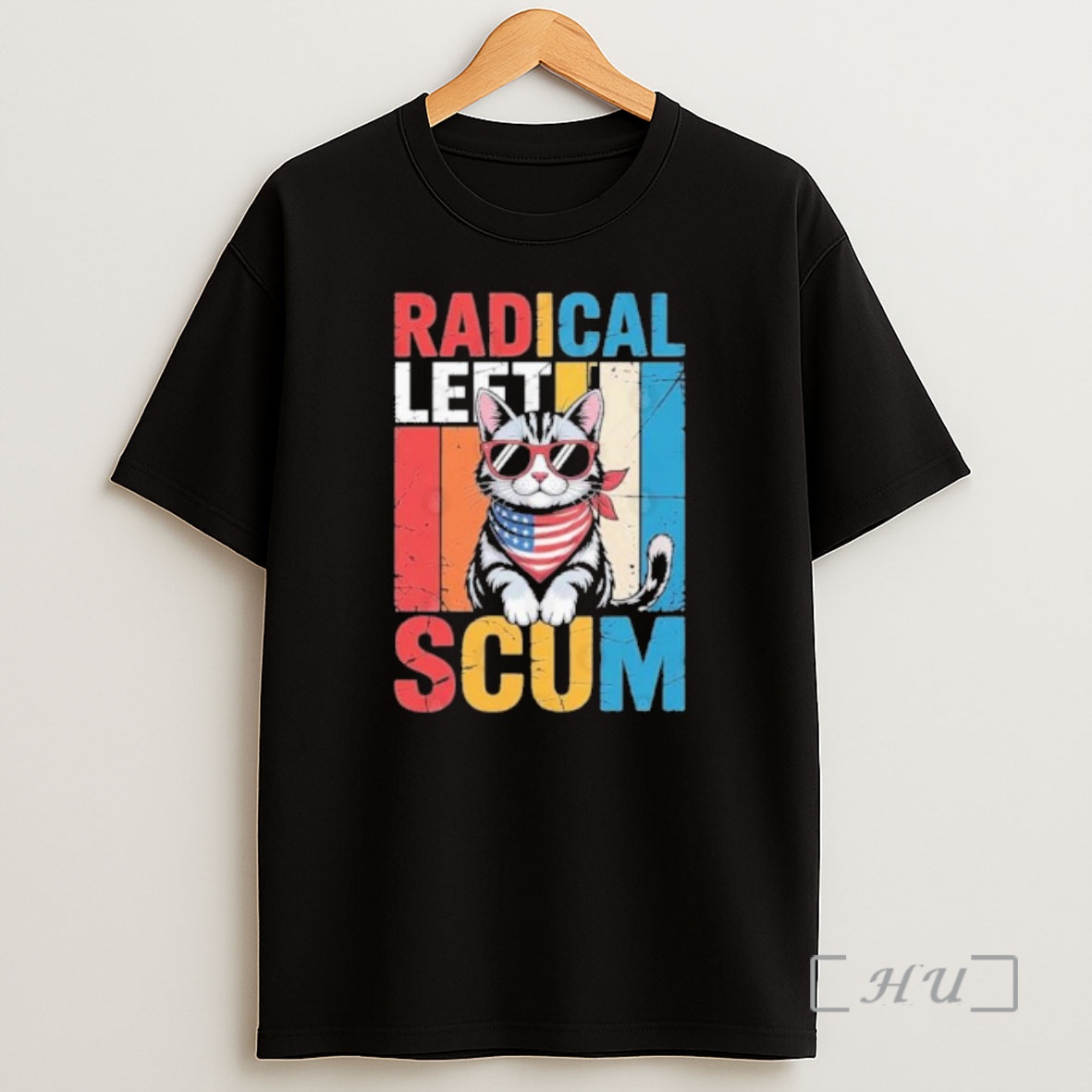 Officials Radical Left Scum Cat Retro Shirt Sweatshirt Tee