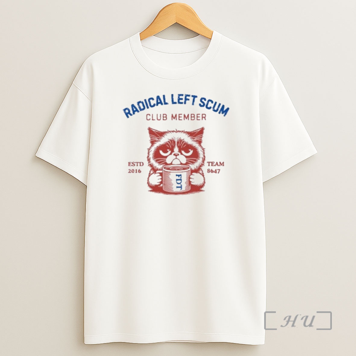 Officials Radical Left Scum Club Member Anti Trump Shirt Sweatshirt Tee