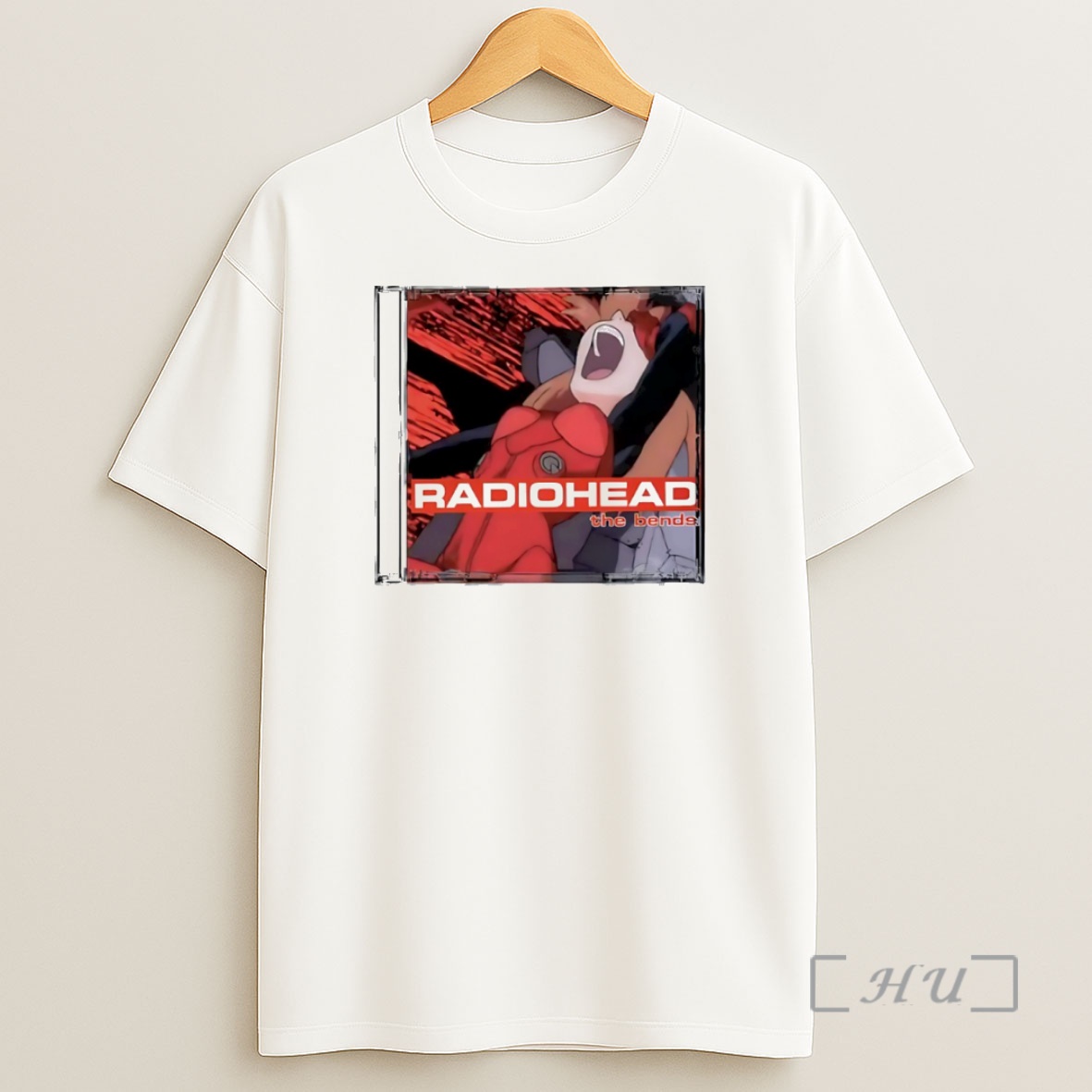 Officials Radiohead The Bends Asuka Langley Soryuu Anime Circle Shirt Sweatshirt Tee