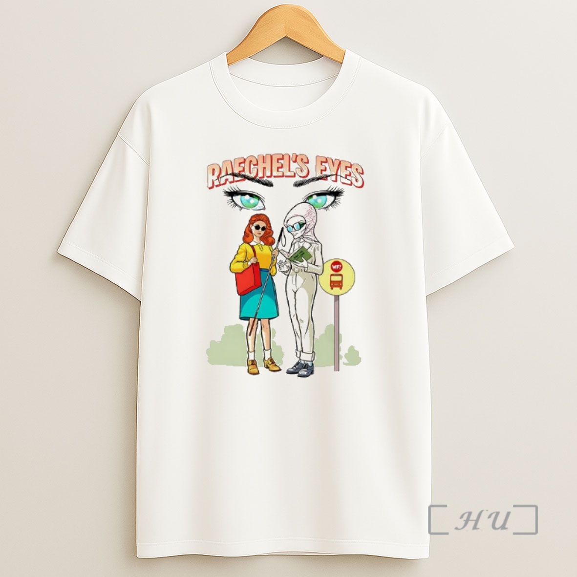 Officials Raechels Eyes Wait For The Bus Comic Premium Shirt Sweatshirt Tee
