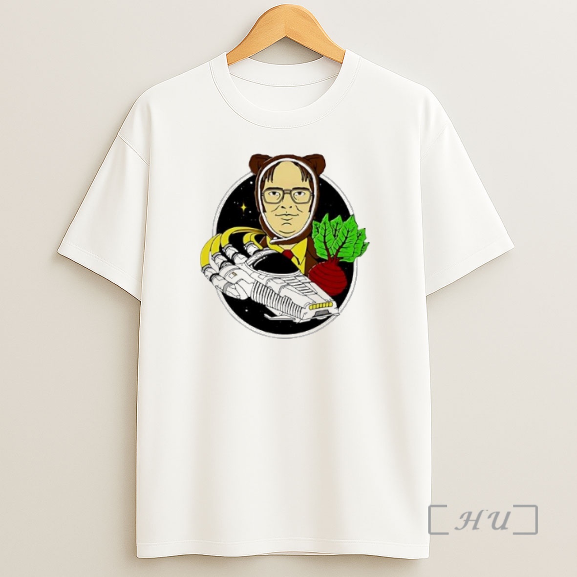 Officials Rainn Wilson Beets Dwight Schrute The Office Bear Suit Graphic Shirt Sweatshirt Tee