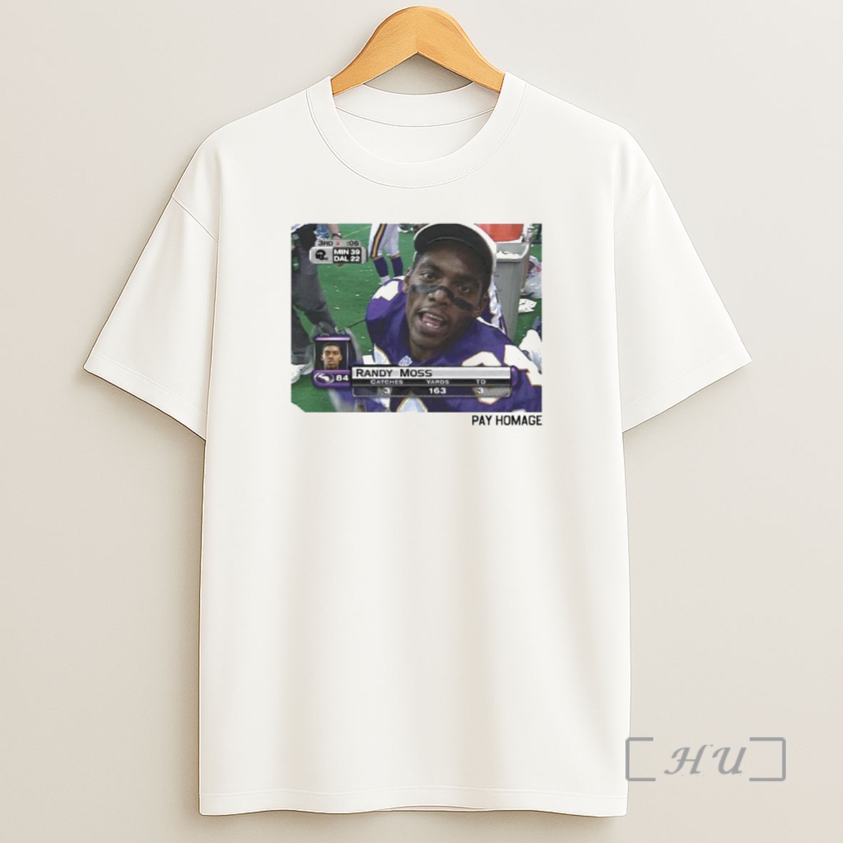 Officials Randy Moss Minnesota Vikings Nfl Pay Homage Ornaments Premium Shirt Sweatshirt Tee