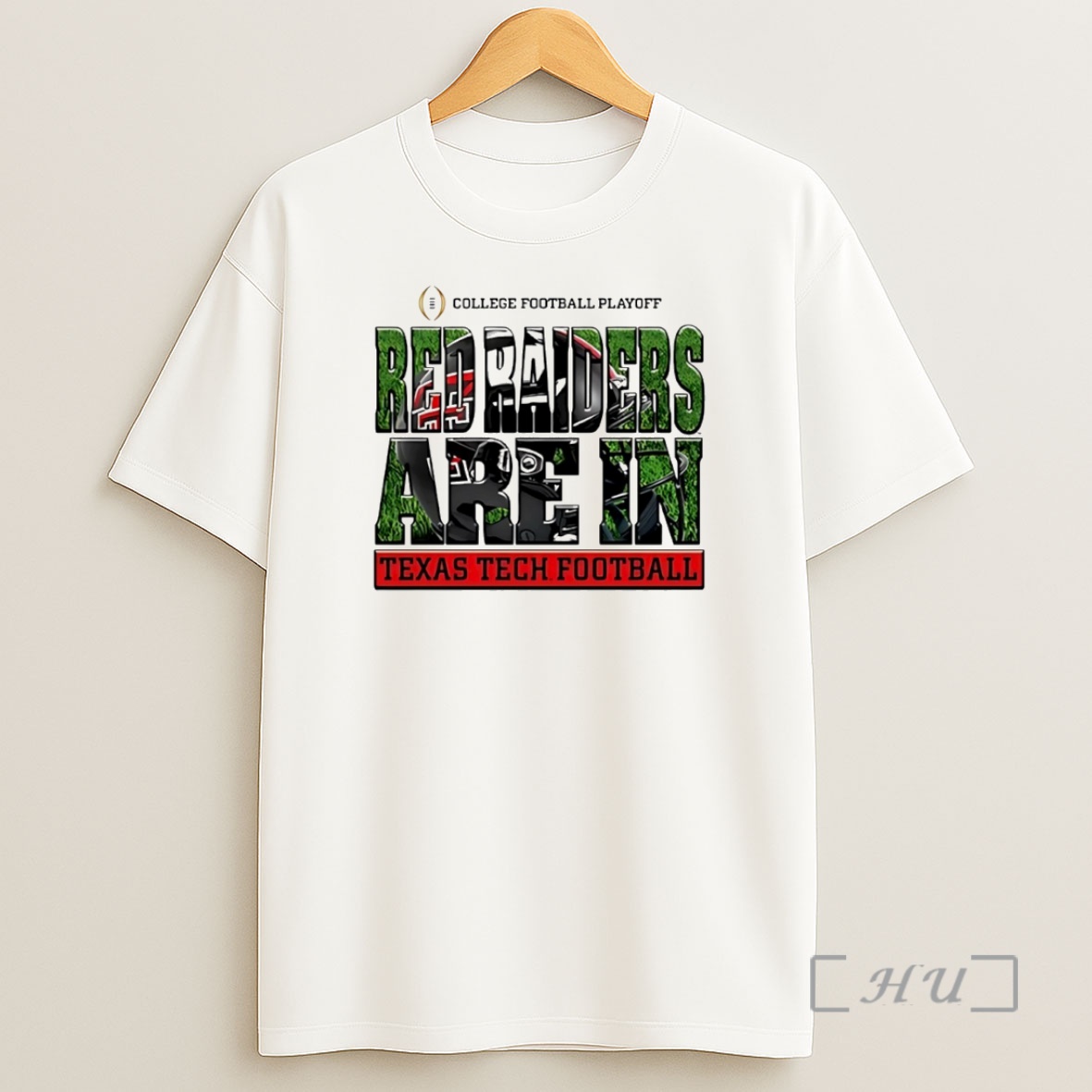 Officials Red Raiders Are In 2025 Cfp Texas Tech Red Raiders Football Helmet Circle Shirt Sweatshirt Tee